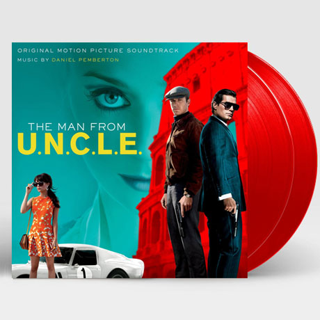 THE MAN FROM U.N.C.L.E. [180G RED LP] [맨 프롬 엉클]