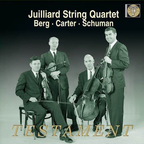 PLAYS BERG, CARTER, SCHUMAN [베르크, 카터, 윌리엄 슈만: 현악 사중주 - 줄리어드 현악사중주단]