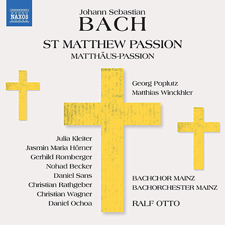 ST MATTHEW PASSION/ RALF OTTO [바흐: 마태 수난곡 - 힐레 페를]