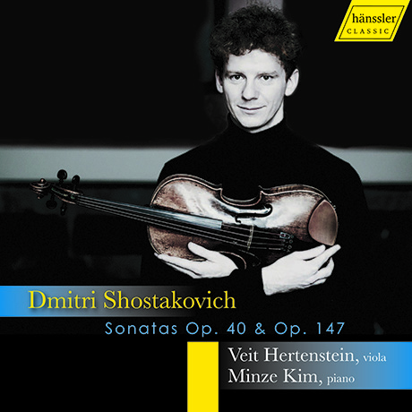 SONATAS 40 & 147/ VEIT HERTENSTEIN, MINZE KIM [쇼스타코비치: 비올라 소나타, 첼로 소나타(비올라 연주) - 파이트 헤르텐슈타인, 김민제]