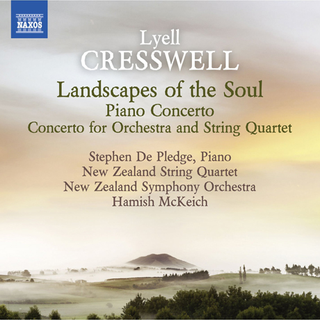 LANDSCAPES OF THE SOUL: PIANO CONCERTO/ STEPHEN DE PLEDGE, HAMISH MCKEICH [크레즈웰: 피아노협주곡, 현악사중주협주곡]