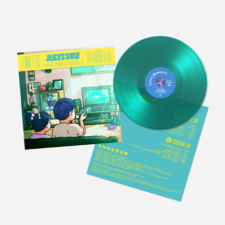패닉버튼 리이슈: COMIC MOMENTS [TRANSPARENT BABY BLUE GREEN] [180G LP]