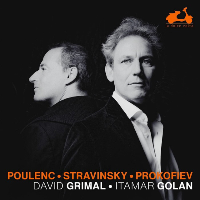 VIOLIN SONATAS/ DAVID GRIMAL, ITAMAR GOLAN [풀랑크, 프로코피에프, 스트라빈스키: 바이올린 소나타 - 다비드 그리말]