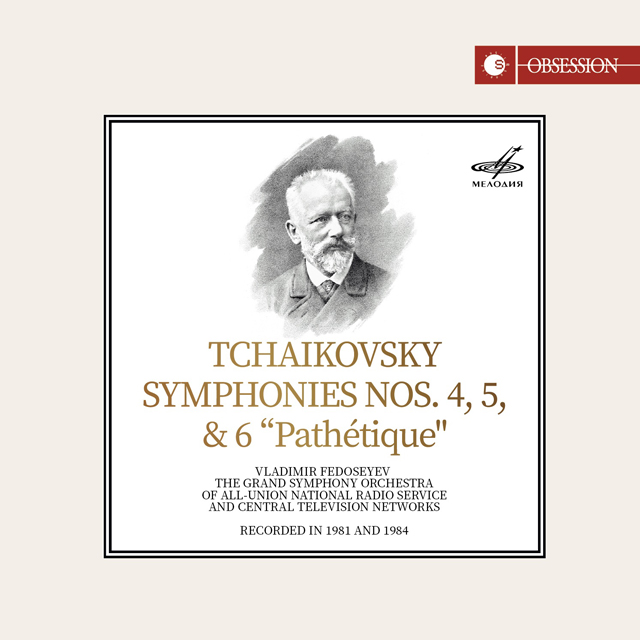 SYMPHONIES NOS.4-6/ VLADIMIR FEDOSEYEV [차이콥스키: 교향곡 4, 5, 6번 - 블라디미르 페도세예프]
