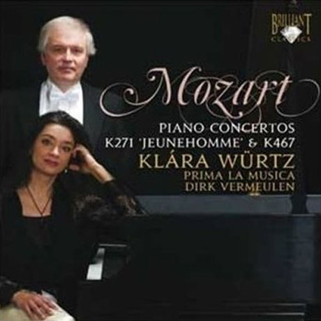 PIANO CONCERTOS 9 & 21/ KLARA WURTZ, DIRK VERMEULEN