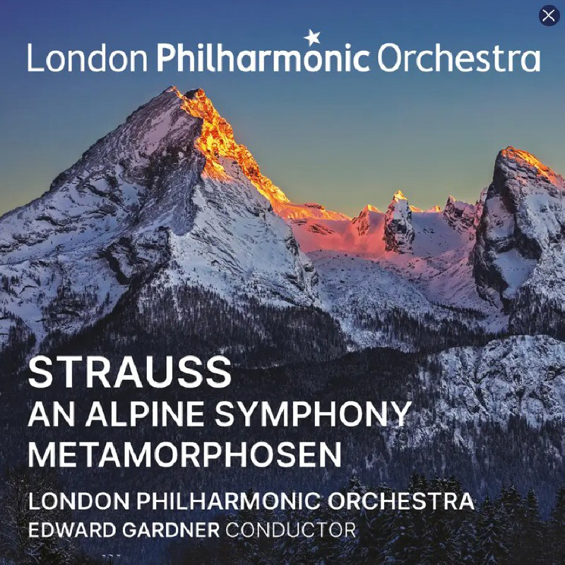AN ALPINE SYMPHONY METAMORPHOSEN/ LONDON PHILHARMONIC ORCHESTRA [R. 슈트라우스: 알프스 교향곡 OP.64, 메타모르포젠 - 런던 필하모닉 오케스트라]