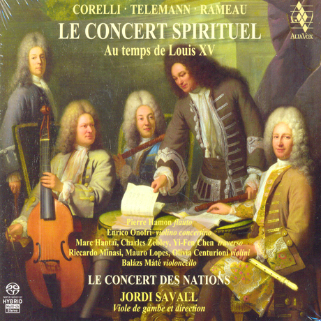 LE CONCERT SPIRITUEL: AU TEMPS DE LOUIS 15/ JORDI SAVALL [SACD HYBRID]