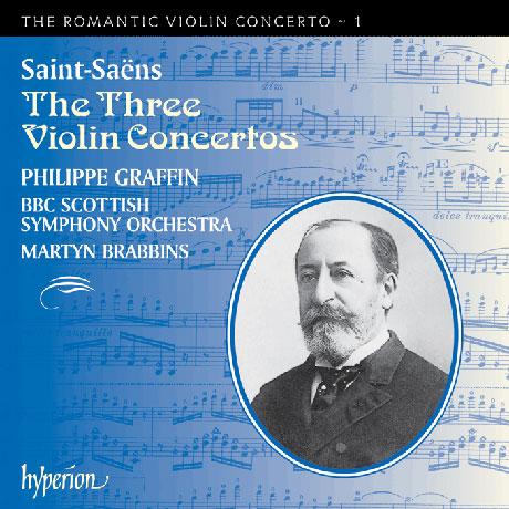 THE THREE VIOLIN CONCERTOS/ PHILIPPE GRAFFIN, MARTYN BRABBINS