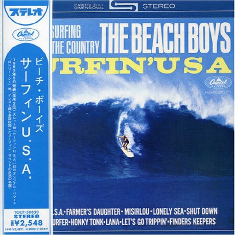 SURFIN` USA [JAPAN LP SLEEVE]