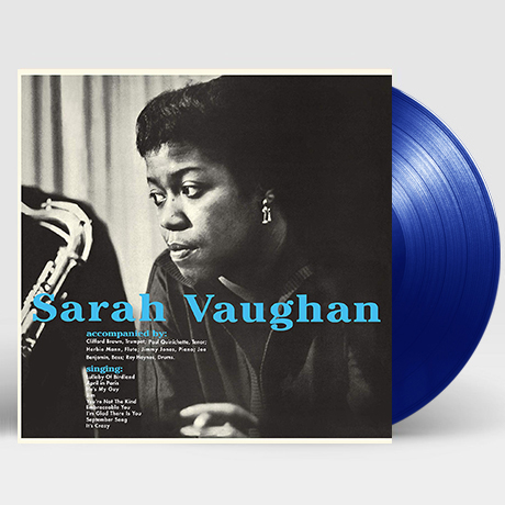 SARAH VAUGHAN WITH CLIFRORD BROWN + BONUS TRACK [180G BLUE LP]