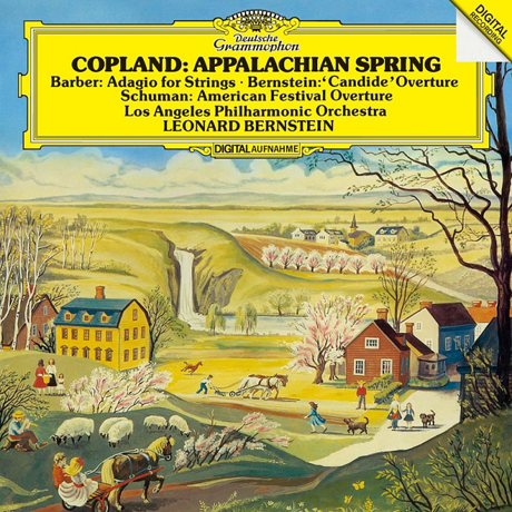 APPALACHIAN SPRING, AMERICAN FESTIVAL OVERTURE, ADAGIO FOR STRINGS, CANDID OVERTURE/ LEONARD BERNSTEIN [UHQCD] [코플랜드: 아팔라치아의 봄, 슈만: 아메리칸 페스티벌, 바버: 현을 위한 아다지오, 번스타인: 캉디드 서곡] [한정반]