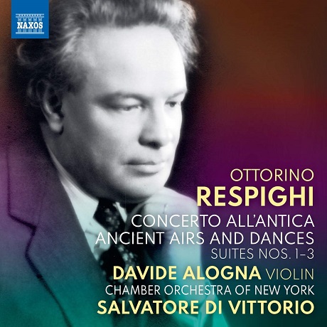 CONCERTO ALL`ANTICA/ DAVIDE ALOGNA, SALVATORE DI VITTORIO [레스피기: 옛 춤곡과 류트를 위한 노래, 옛 풍의 협주곡]