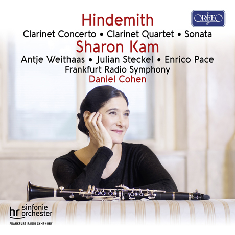 CLARINET CONCERTO, CLARINET QUARTET, CLARINET SONATA/ SHARON KAM, DANIEL COHEN [힌데미트: 클라리넷 협주곡, 4중주, 소나타 - 샤론 캄]