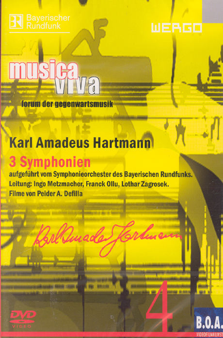 MUSICA VIVA 4/ 3 SYMPHONIEN [하르트만: 뮤지카 비바 4집-PAL방식]