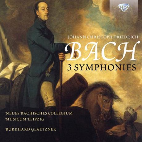 3 SYMPHONIES/ BURKHARD GLAETZNER [J.C.F. 바흐: 3개의 교향곡]