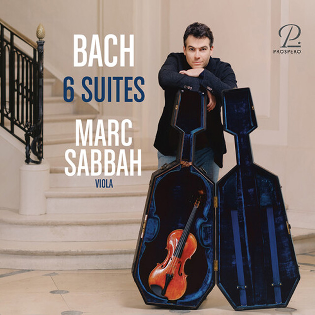 6 SUITES (VIOLA VERSION)/ MARC SABBAH [바흐: 무반주 첼로 모음곡 - 마크 사바]
