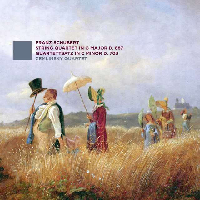 STRING QUARTETS D887, 703/ ZEMLINSKY QUARTET [슈베르트: 현악 4중주 15번 D887, 현악 4중주 12번 D703 - 쳄린스키 콰르텟]