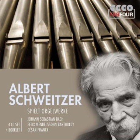 PLAYS ORGAN WORKS/ ALBERT SCHWEITZER