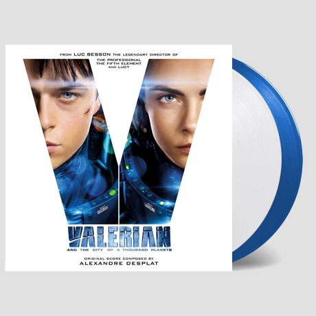 VALERIAN AND THE CITY OF A THOUSAND PLANETS [180G BLUE & WHITE LP] [발레리안 : 천 개 행성의 도시] [한정반]