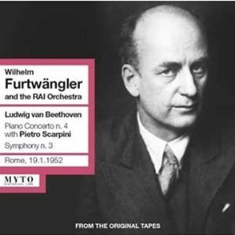 PIANO CONCERTO NO.4 & SYMPHONY NO.3/ PIETRO SCARPINI, WILHELM FURTWANGLER [ROME 19.1.1952]