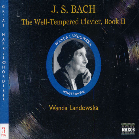 THE WELL-TEMPERED CLAVIER BOOK 2/ WANDA LANDOWSKA