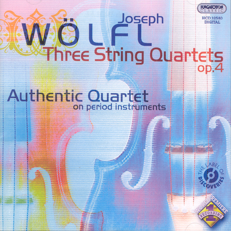 3 STRING QUARTETS OP.4/ AUTHENTIC QUARTET