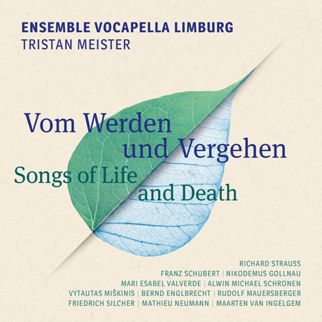 SONGS OF LIFE AND DEATH/ ENSEMBLE VOCAPELLA LIMBURG, TRISTAN MEISTER [앙상블 보케펠라 림부르크: 삶과 죽음의 노래]