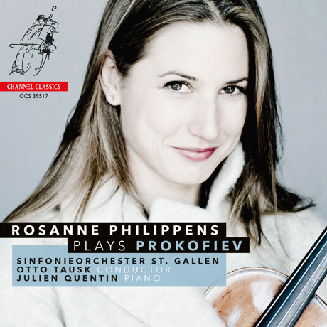 CONCERTO OP.63, VIOLIN SOLO SONATA OP.115, MELODIES OP.35B/ ROSANNE PHILIPPENS [프로코피에프: 바이올린 협주곡 2번, 무반주 바이올린 소나타, 다섯 개의 선율 외 - 로잔 필리펜스]