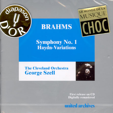 SYMPHONY NO.1 `HAYDN VARIATIONS`/ GEROGE SZELL [브람스 교향곡 1번 - 하이든 주제에의한 변주곡]