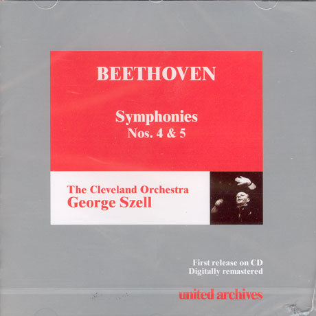 SYMPHONY NOS. 4 & 5/ GEORGE SZELL [베토벤 교향곡 4,5번/ 조지 셀]