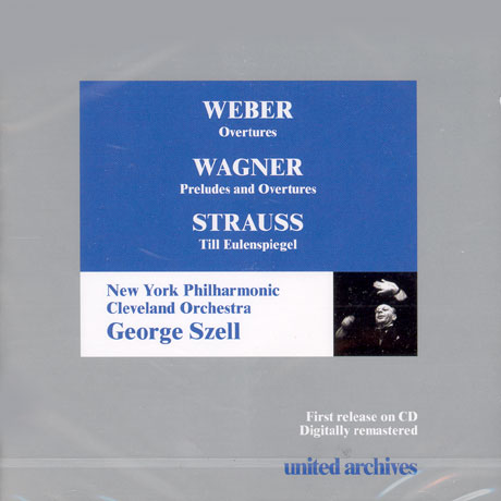 OVERTUES/ PRELUDES AND OVERTURES/ TILL EULENSPIEGEL/ GEORGE SZELL [베버,바그너,슈트라우스/ 조지 셀]