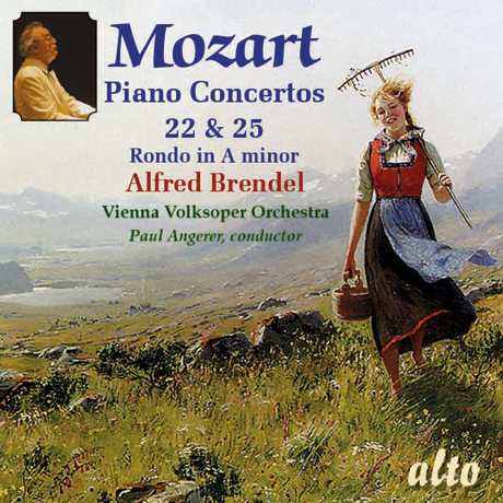 PIANO CONCERTOS 22 & 25/ ALFRED BRENDEL, PAUL ANGERER [모차르트: 피아노 협주곡]