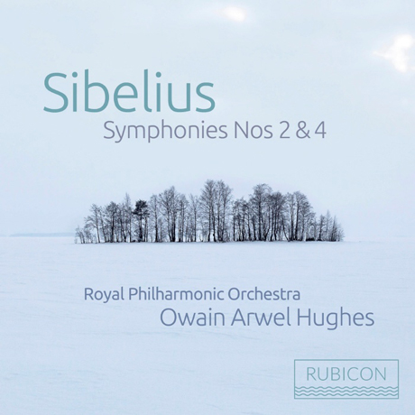 SYMPHONIES NOS.2 & 4/ OWAIN ARWEL HUGHES [시벨리우스: 교향곡 2 & 4번 - 오웨인 아르웰 휴즈]