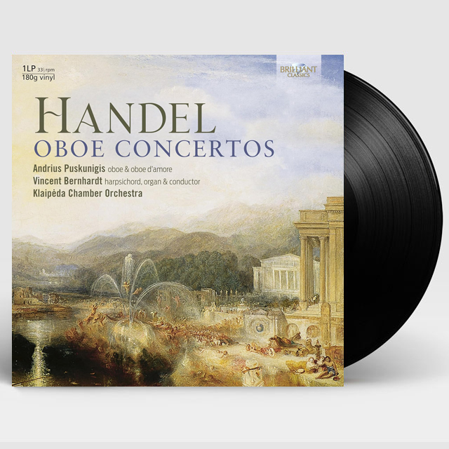 OBOE CONCERTOS/ ANDRIUS PUSKUNIGIS, VINCENT BERNHARDT [헨델: 오보에 협주곡 - 안드리우스 푸스쿠니기스, 빈센트 베른하르트] [180G LP]