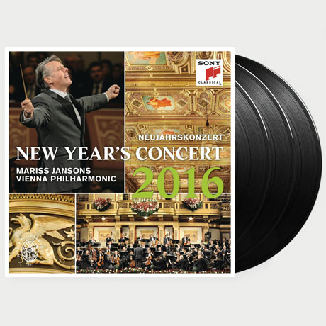 NEW YEAR`S CONCERT 2016/ MARISS JANSONS [2016 빈 신년음악회 - 마리스 얀손스] [한정반] [180G LP]