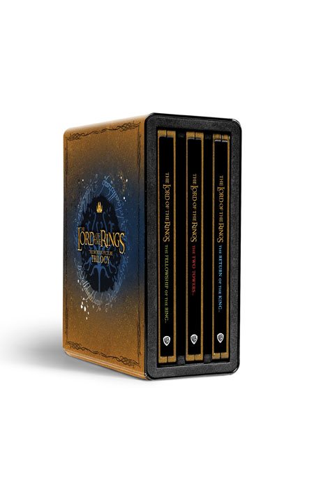 반지의 제왕 트릴로지 4K UHD+BD [라이브러리 케이스 스틸북 한정판] [THE LORD OF THE RINGS TRILOGY]