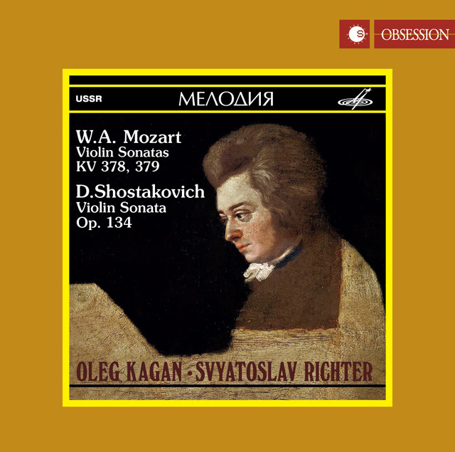 VIOLIN SONATAS [모차르트: 바이올린 소나타 KV378, KV379, 쇼스타코비치: 바이올린 소나타 OP.134 - 올레그 카간, 스비아토슬라프 리히터 ]