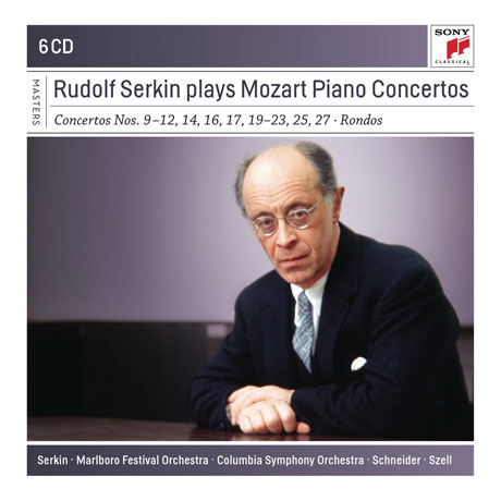 RUDOLF SERKIN PLAYS MOZART PIANO CONCERTOS [SONY MASTERS] [루돌프 제르킨이 연주하는 모차르트 피아노 협주곡집]