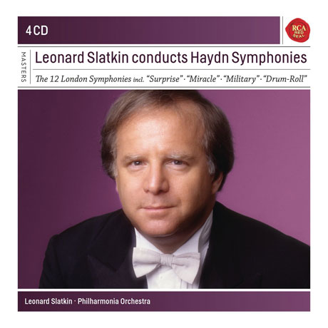 LEONARD SLATKIN CONDUCTS HAYDN SYMPHONIES [SONY MASTERS] [레너드 슬래트킨이 지휘하는 하이든 교향곡집]