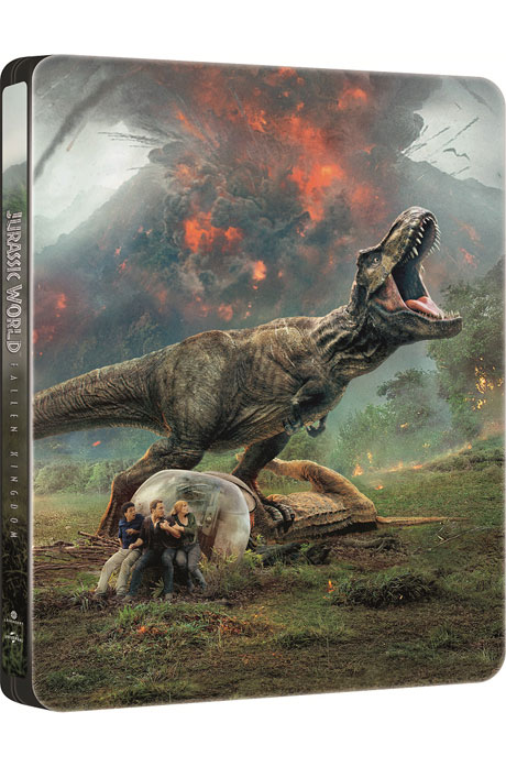 쥬라기 월드: 폴른 킹덤 3D+2D [티-렉스 무삭제 스틸북 한정판] [JURASSIC WORLD: FALLEN KINGDOM]