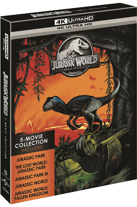 쥬라기 5 무비 콜렉션 4K UHD [JURASSIC PARK+WORLD]
