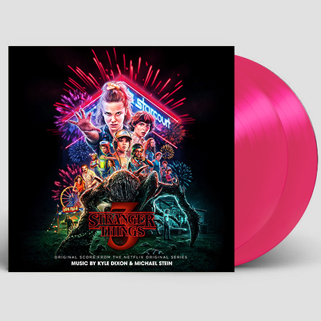 STRANGER THINGS 3: THE NETFLIX ORIGINAL SCORE [기묘한 이야기 시즌 3: 스코어] [NEON PINK LP]