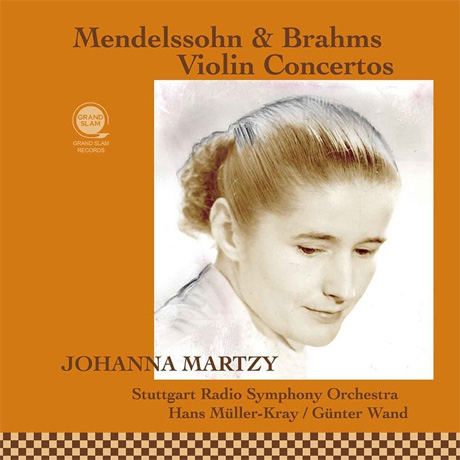 VIOLIN CONCERTOS/ JOHANNA MARTZY, HANS MULLER-KRAY, GUNTER WAND [멘델스존 & 브람스: 바이올린 협주곡 - 요한나 마르치, 크라이, 반트]