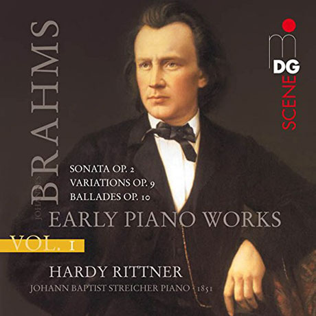 EARLY PIANO WORKS VOL.1/ HARDY RITTNER [브람스: 초기 피아노 작품 1집]