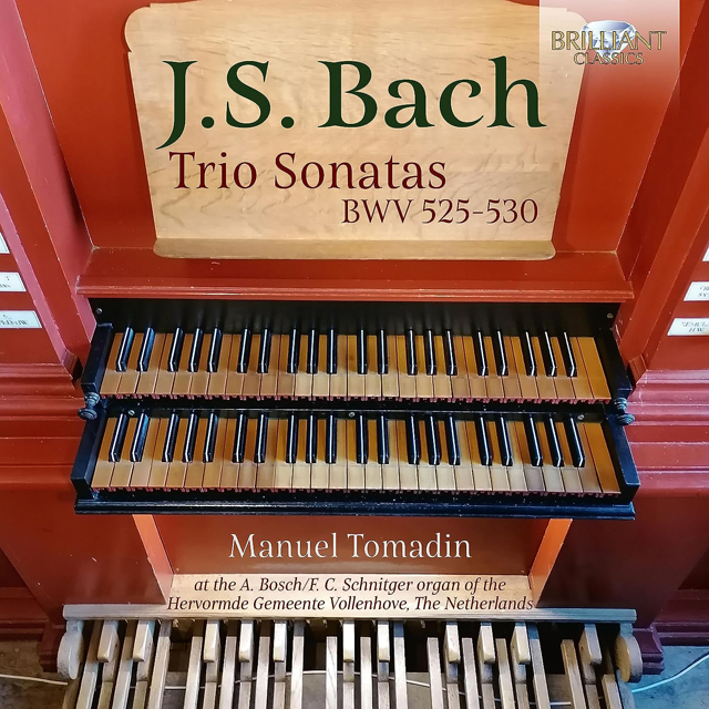 TRIO SONATAS BWV 525~530/ MANUEL TOMADIN [바흐: 트리오 소나타 - 마누엘 토마딘]