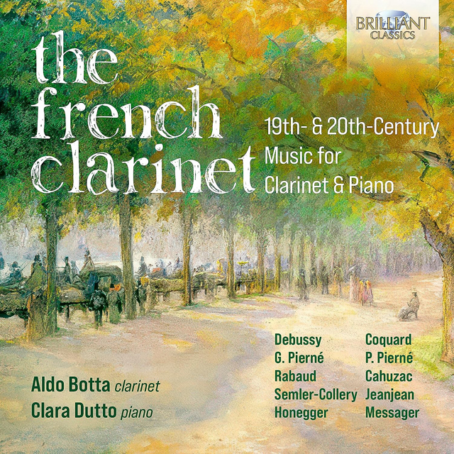 THE FRENCH CLARINET/ ALDO BOTTA & CLARA DUTTO [프랑스의 클라리넷: 알도 보타 & 클라라 두토]