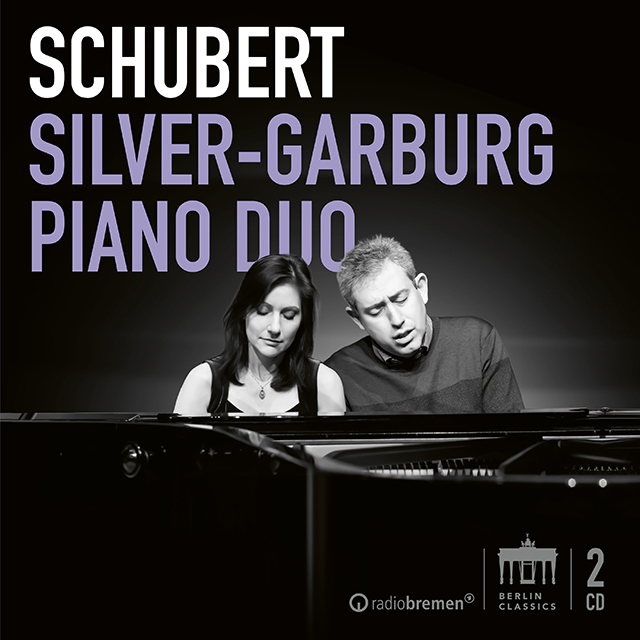 WORKS FOR TWO PIANOS/ SILVER-GARBURG PIANO DUO [슈베르트: 피아노 2중주 작품집 - 가르부르크 피아노 듀오]