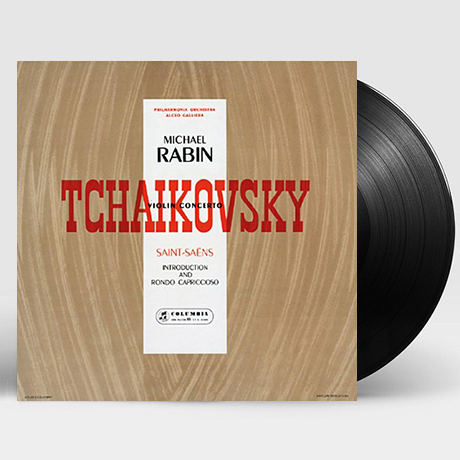 VIOLIN CONCERTO & INTRODUCTION AND RONDO CAPRICCIOSO/ MICHAEL RABIN, ALCEO GALLIERA [차이코프스키: 바이올린 협주곡 & 생상스: 서주와 론도 카프리치오소 - 마이클 래빈] [LP]