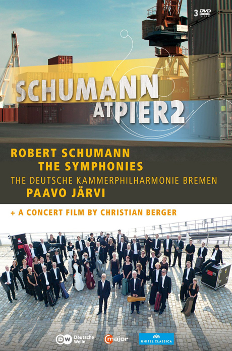 THE SYMPHONIES+SCHUMANN AT PIER 2/ PAAVO JARVI [슈만 교향곡 전곡+다큐 피에르 2에서의 슈만]