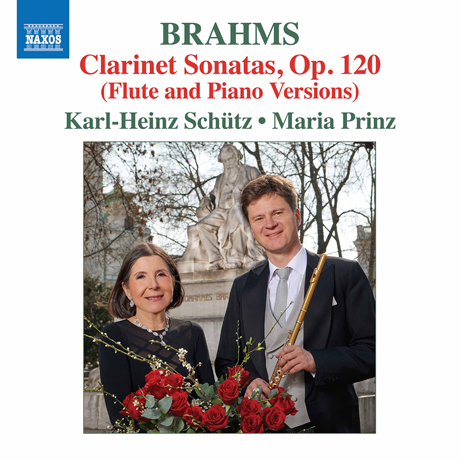 CLARINET SONATAS NO.120: FLUTE AND PIANO VERSIONS/ KARL-HEINZ SCHUTZ, MARIA PRINZ [브람스: 클라리넷 소나타(플루트와 피아노를 위한 편곡 버전)